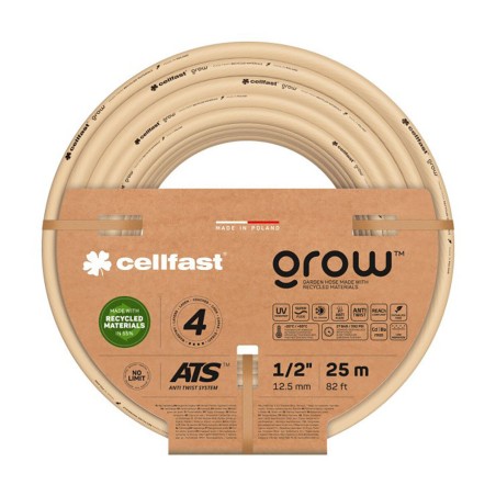 Pompa Cellfast Grow 15 m Plastica 3/4" Ø 19 mm Beige