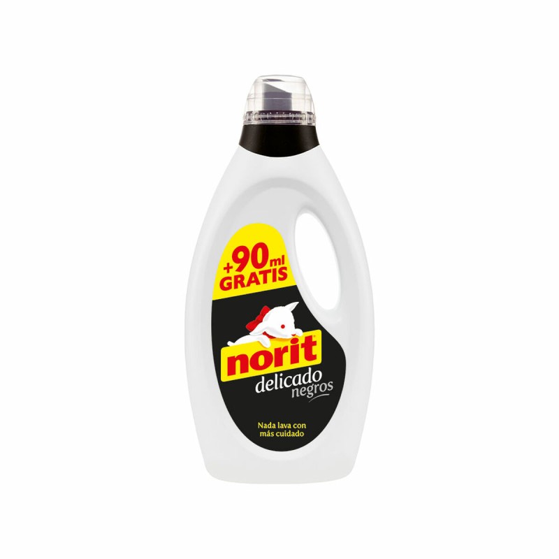 Detersivo liquido Norit 32 lavaggi Abbigliamento delicato Abbigliamento nero 1,125 L Detersivo liquido Norit 32 lavaggi Abbigliamento delicato Abbigliamento nero 1,125 L