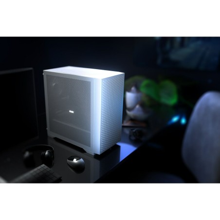 Case computer desktop ATX Logic AM-DART-PRO-0000-20 Bianco