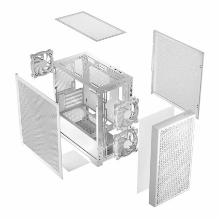 Case computer desktop ATX Logic AM-DART-PRO-0000-20 Bianco