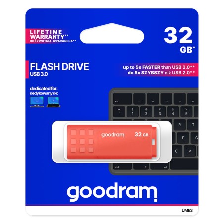 Memoria USB GoodRam UME3 Arancio 32 GB (1 Unità)
