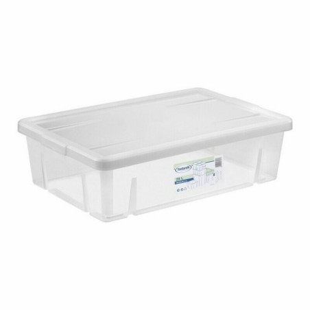 Scatola portaoggetti con coperchio Tontarelli 84895 28 L 59 x 39 x 16,5 cm (6 Unità)