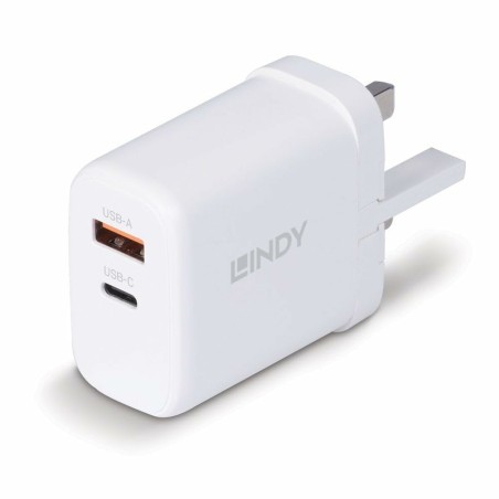 Caricabatterie da Parete LINDY 73428 Bianco 65 W