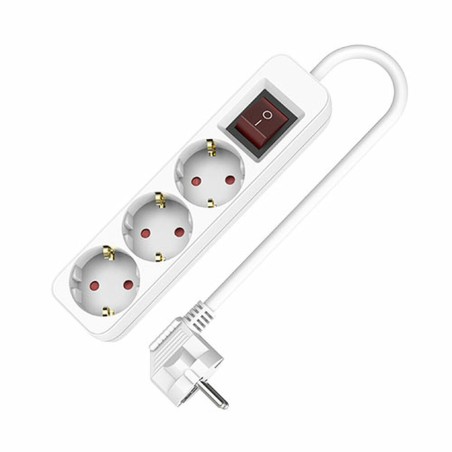 Multipresa con 3 Prese con Interruttore TM Electron (1,5 m)