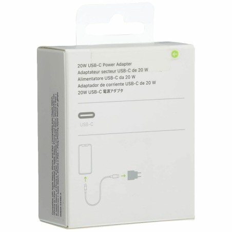 Caricabatterie da Parete Apple MHJE3ZM/A Bianco 20 W