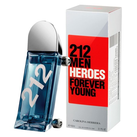 Profumo Uomo Carolina Herrera 212 Men Heroes EDT 150 ml