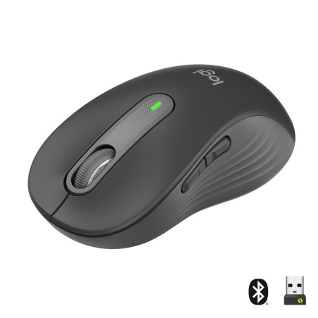 Mouse senza Fili Logitech Signature M650 Grigio Grafite Acciaio