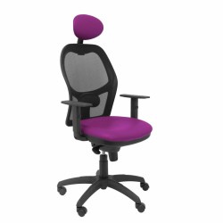 Sedia Ufficio con Poggiatesta Jorquera malla Piqueras y Crespo SNSPMOC Viola