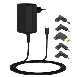 Caricabatterie da Parete LEOTEC LENCSHOMETC45 Nero