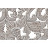 Testiera del Letto DKD Home Decor Bianco Naturale Legno Legno MDF 160 x 3,5 x 80 cm