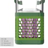Lampada Antizanzare Aktive 10 x 21 x 10 cm (6 Unità)