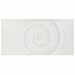 Testiera del Letto DKD Home Decor 160 x 3,5 x 80 cm Dorato Bianco Legno MDF