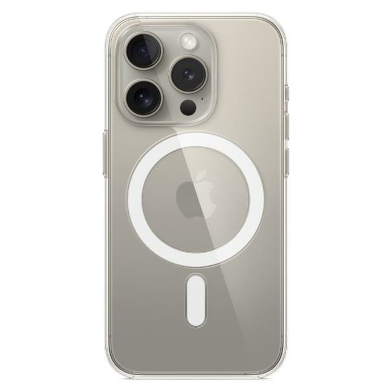 Custodia per Cellulare Apple Trasparente Clear Apple iPhone 15 Pro Custodia per Cellulare Apple Trasparente Clear Apple iPhone 15 Pro