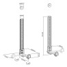 Supporto TV MacLean MC-914