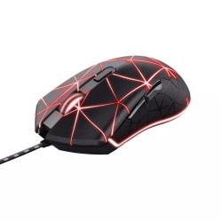Mouse Gaming Trust Nero Rosso 4000 dpi