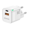 Caricabatterie da Parete Aisens ASCH-20W2P002-W Bianco 20 W