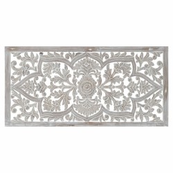 Testiera del Letto DKD Home Decor 163 x 3,5 x 81 cm Bianco Legno MDF
