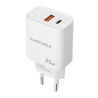 Caricabatterie da Parete NANOCABLE Bianco 20 W