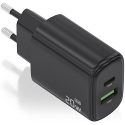 Caricabatterie da Parete Aisens A110-0910 Nero 20 W