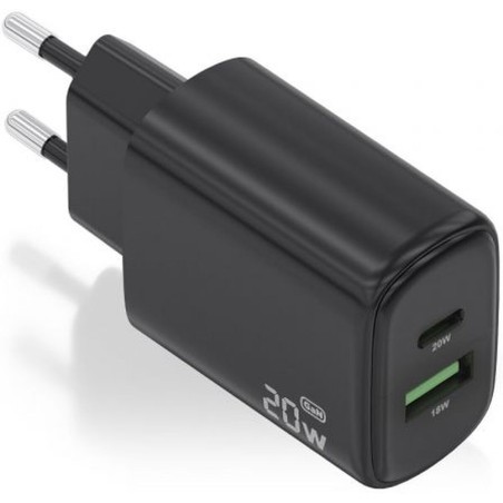 Caricabatterie da Parete Aisens A110-0910 Nero 20 W