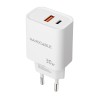Caricabatterie da Parete NANOCABLE Bianco 30 W