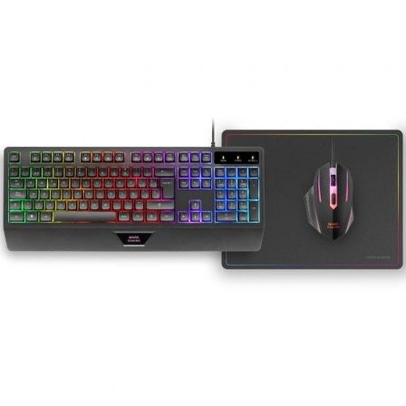 Tastiera Mars Gaming MCP124ES Nero Tastiera Mars Gaming MCP124ES Nero