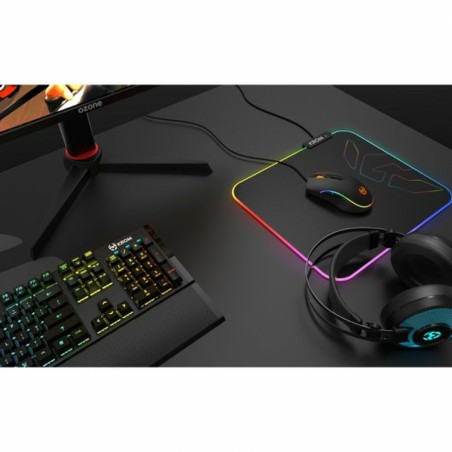 Tappetino Gaming con Illuminazione LED Krom NXKROMKNTRGB