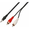 Cavo Jack NANOCABLE 10.24.0310 10 m Maschio RCA x 2