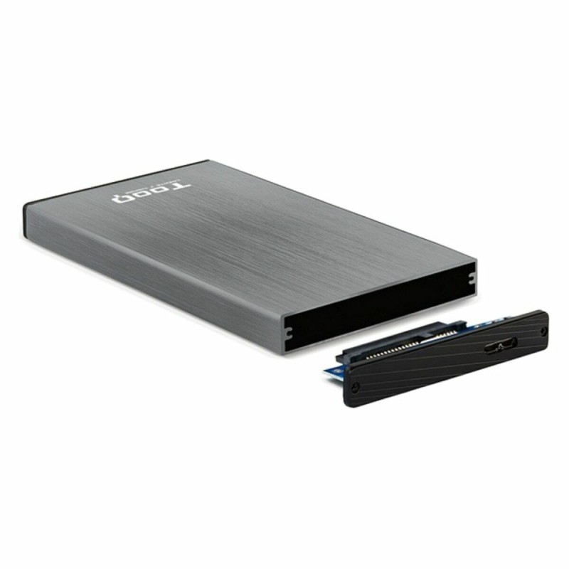Scatola Esterna TooQ TQE-2527G 2,5" SATA USB 3.0 Grigio Nero/Grigio 2,5" Scatola Esterna TooQ TQE-2527G 2,5" SATA USB 3.0 Grigio Nero/Grigio 2,5"