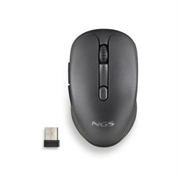 Mouse senza Fili NGS EVO RUST Nero 1600 dpi