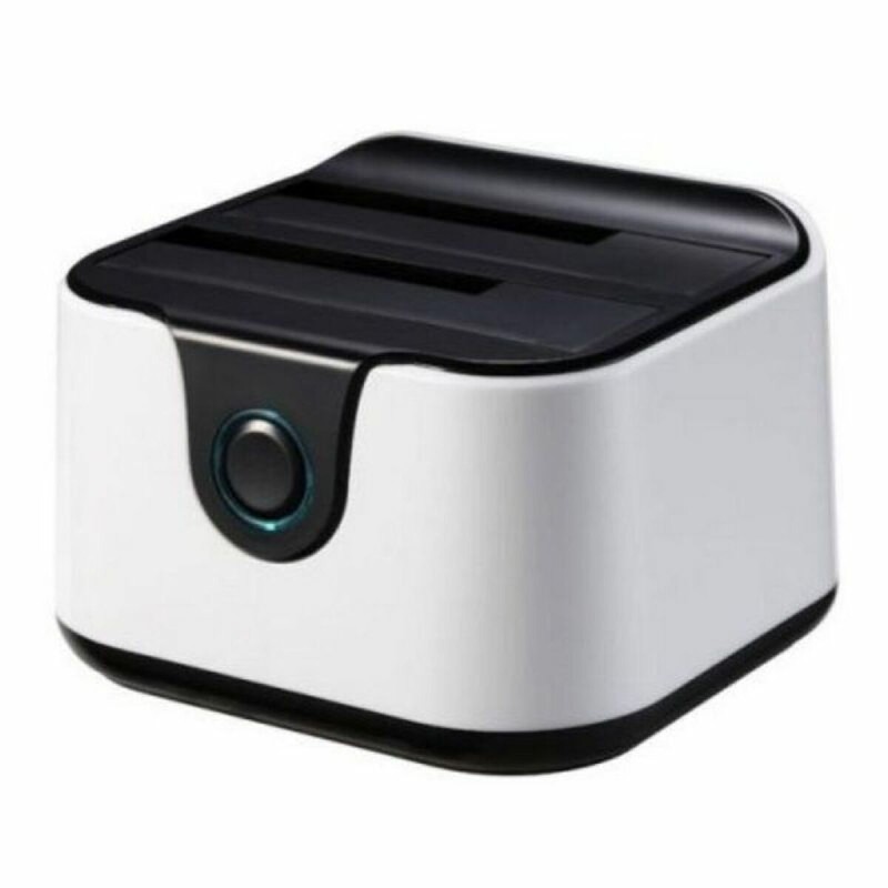Dock Station Dual TooQ TQDS-802BW 2.5"-3.5" HDD SATA USB 3.0 Dock Station Dual TooQ TQDS-802BW 2.5"-3.5" HDD SATA USB 3.0