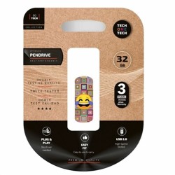 Memoria USB Tech One Tech TEC4403-32 32 GB Multicolore