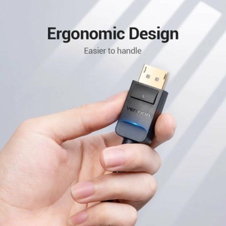 Adattatore DisplayPort con VGA Vention HBLBH Nero 2 m