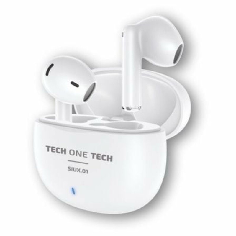 Auricolari in Ear Bluetooth Tech One Tech TEC1401 Bianco Auricolari in Ear Bluetooth Tech One Tech TEC1401 Bianco
