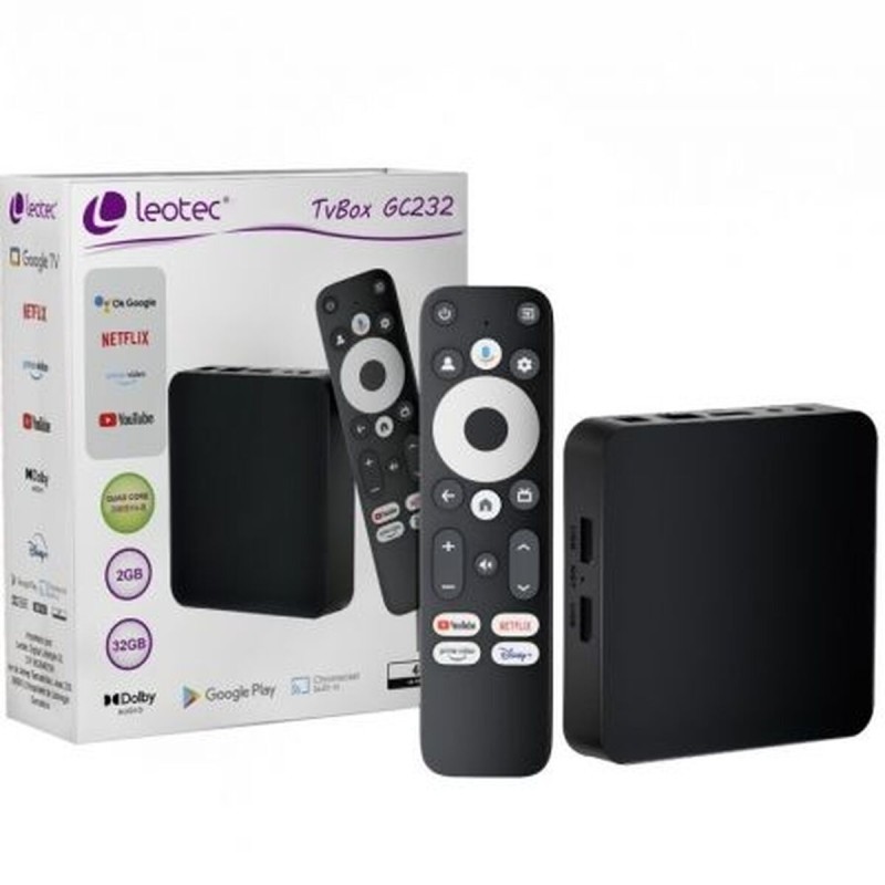 Smart TV LEOTEC LETVBOXGC06 4K Ultra HD Smart TV LEOTEC LETVBOXGC06 4K Ultra HD