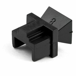 Anti-polvere Startech RJ45COVER Nero 100 Unità RJ45