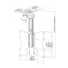Supporto TV Neomounts FPMA-C020BLACK 10" 40" 20 kg