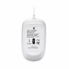 Mouse V7 MU200GS-WHT Bianco 1600 dpi