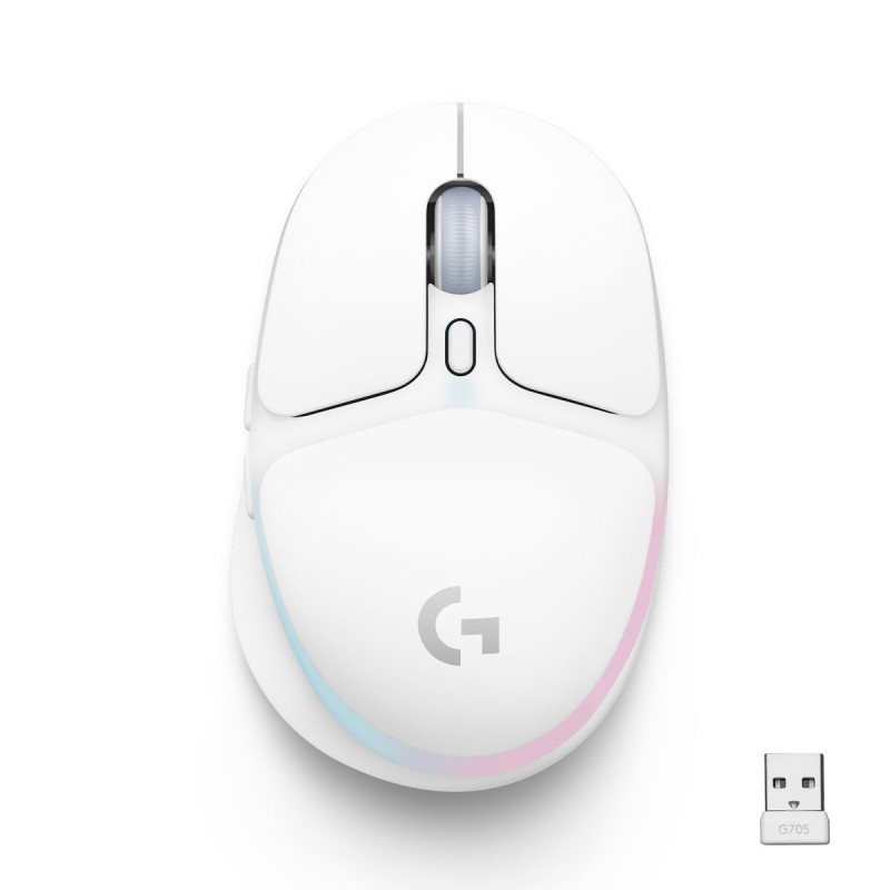 Mouse senza Fili Logitech 910-006368 Bianco