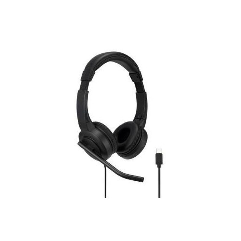 Auricolari con Microfono Kensington H1000 Nero Auricolari con Microfono Kensington H1000 Nero