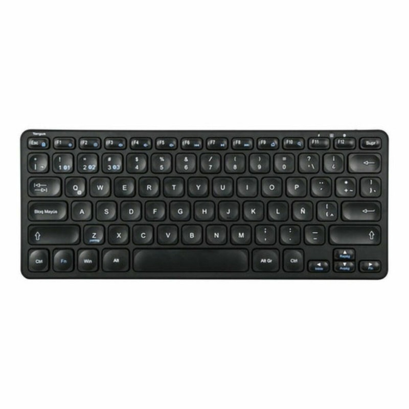 Tastiera Wireless Targus AKB862ES Nero Qwerty in Spagnolo Tastiera Wireless Targus AKB862ES Nero Qwerty in Spagnolo
