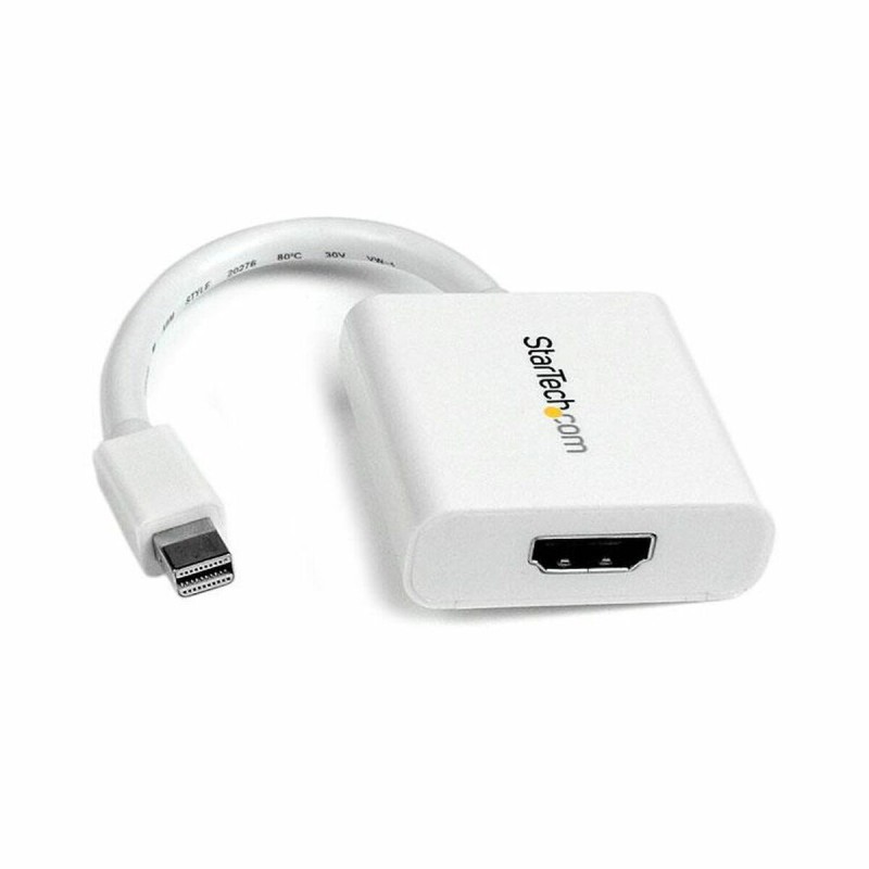 Adattatore Mini Display Port con HDMI Startech MDP2HDW Bianco Adattatore Mini Display Port con HDMI Startech MDP2HDW Bianco