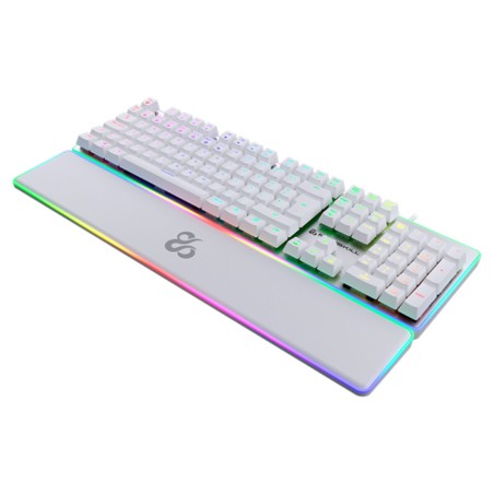 Tastiera Newskill NS-KB-GUNGNYR-GAT-RE Bianco Qwerty in Spagnolo QWERTY