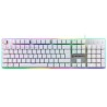 Tastiera Newskill NS-KB-GUNGNYR-GAT-RE Bianco Qwerty in Spagnolo QWERTY