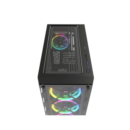 Case computer desktop ATX Nfortec NF-CS-DRACOX-B Nero