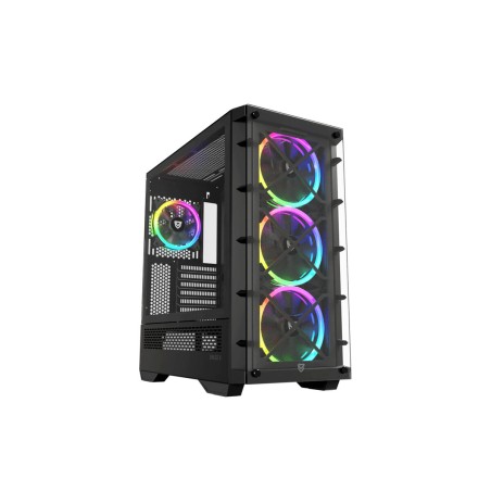 Case computer desktop ATX Nfortec NF-CS-DRACOX-B Nero