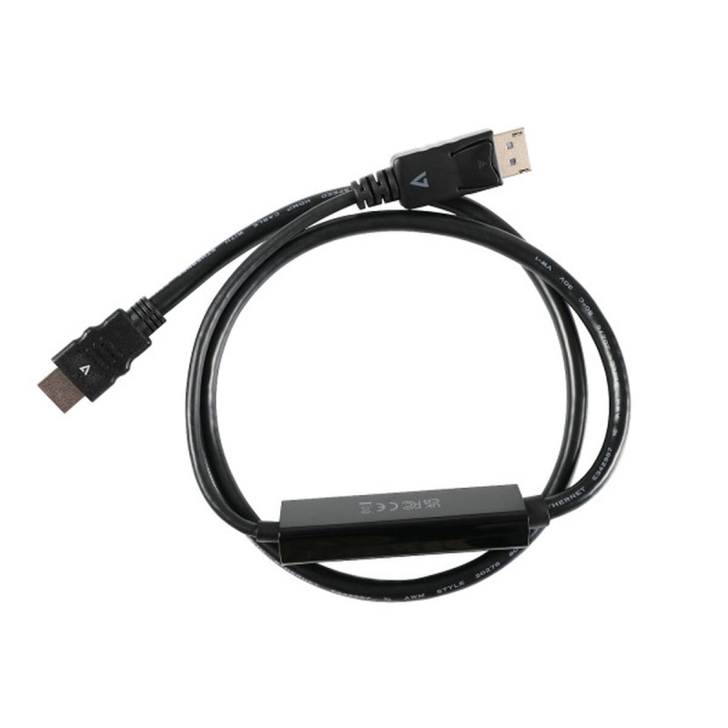 Cavo da DisplayPort a HDMI V7 V7DP14HDMI21-1M-BLK Cavo da DisplayPort a HDMI V7 V7DP14HDMI21-1M-BLK
