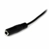 Cavo Prolunga Jack (3,5 mm) Startech MU1MMFS              Nero 1 m