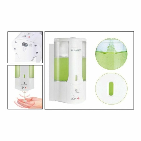Dispenser di Sapone Basic Home 400 ml 0,4 l Elettrico Da muro (6 Unità)