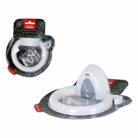 Supporto per Appendere l'Asciugacapelli Qlux 138218 12,5 x 11 x 6 cm
